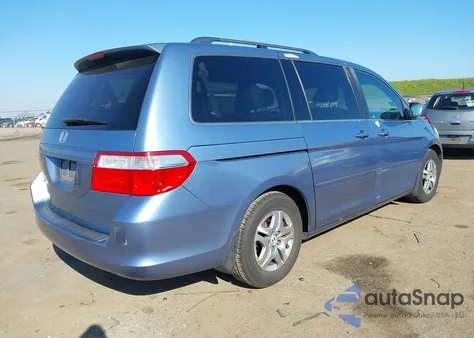 2007 Honda Odyssey Ex-L z USA, uszkodzony, nr VIN 5FNRL38677B056019